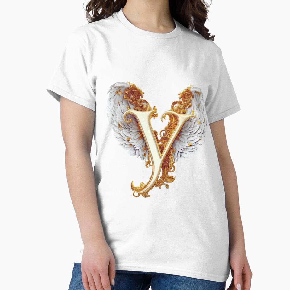 Angel Wings Letter Y Collection by AGillis691