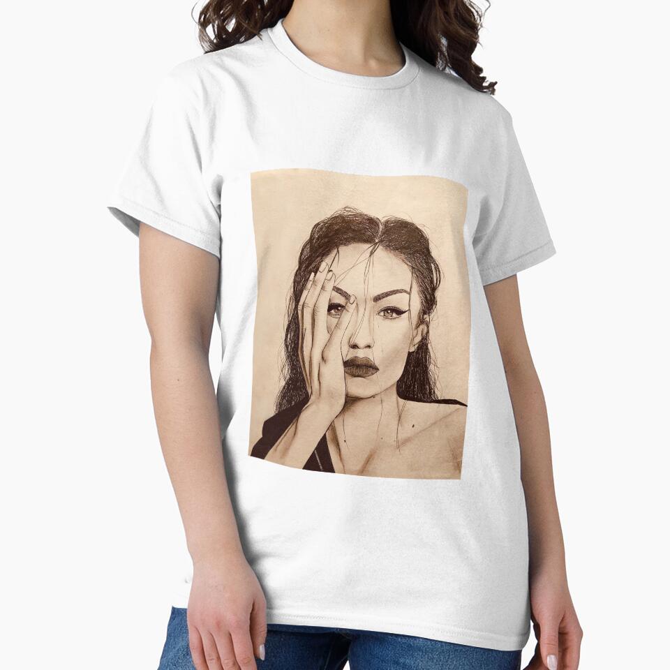 Gigi hadid portrait by PShwetsss