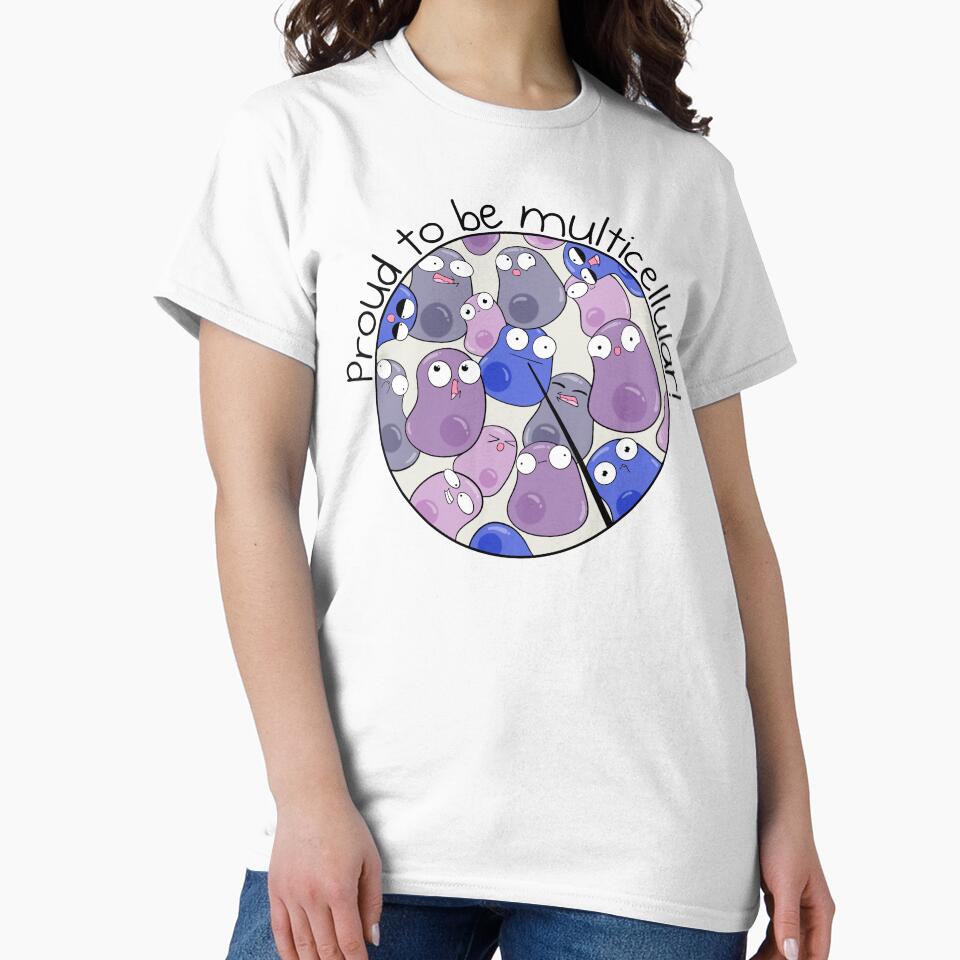 Proud to be Multicellular by The Amoeba Sisters Official Merch Shop