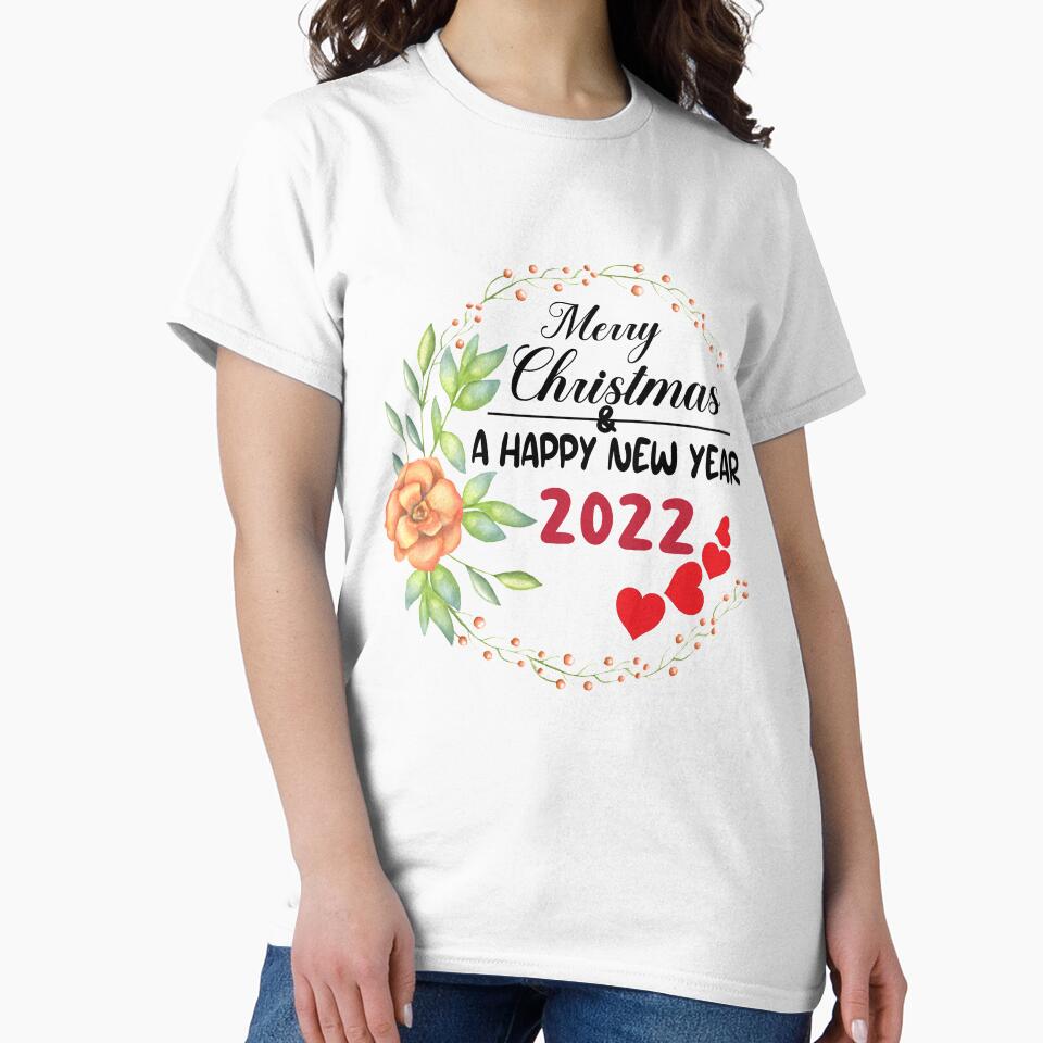 Christmas Greeting Card - Merry Christmas & A Happy New Year 2022 by DitaNadiaStore