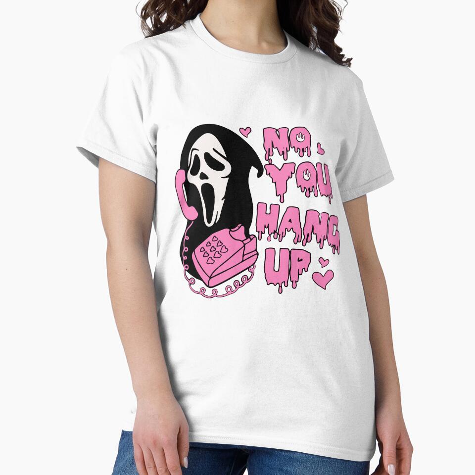 Ghostface No You Hang Up | Valentines Halloween by TheBuzzly ART