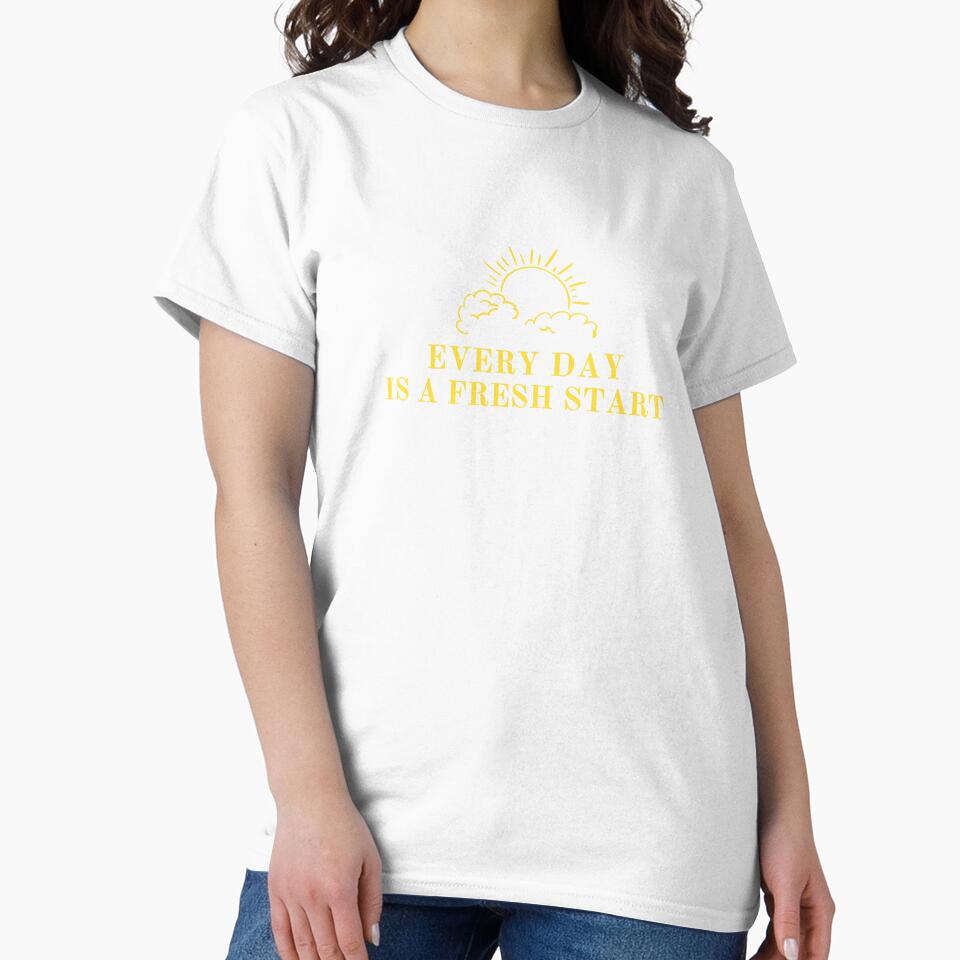 every day is a fresh start, sunrise by FreshSqueezedCo