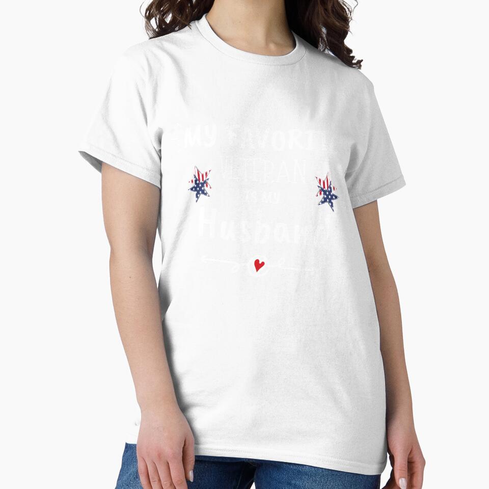 my favorite veteran is my husband, husband day shirt, gift ideas shirt army by zoonix