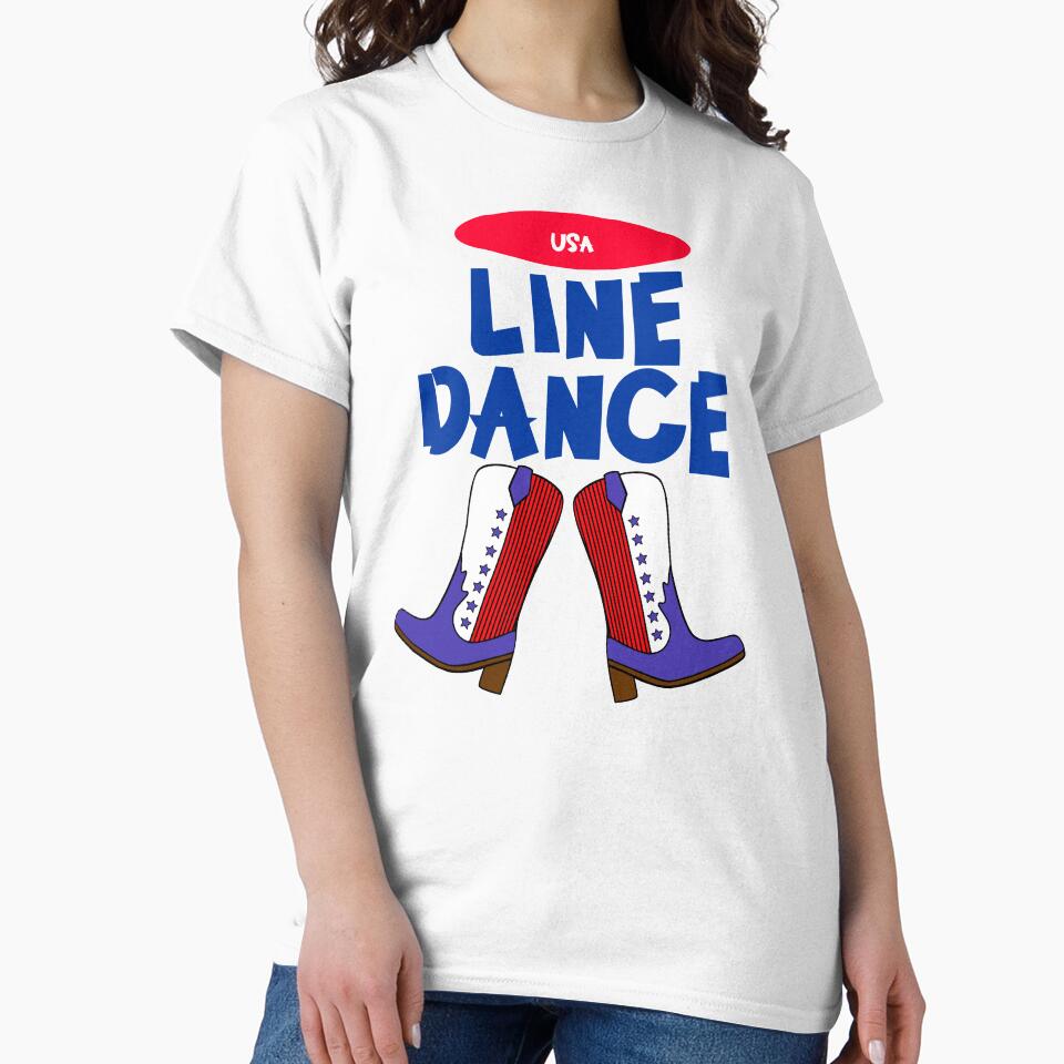 Line Dance Cowboy Boots by Sartoris Art