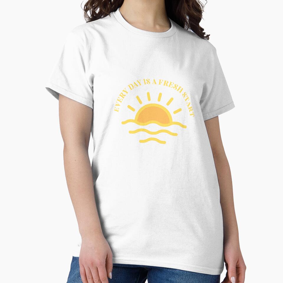 every day fresh start sunrise new day by FreshSqueezedCo