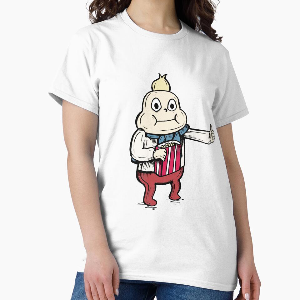 Onion from Steven Universe™ Eating Popcorn with a Thumb Up! by sketchNkustom