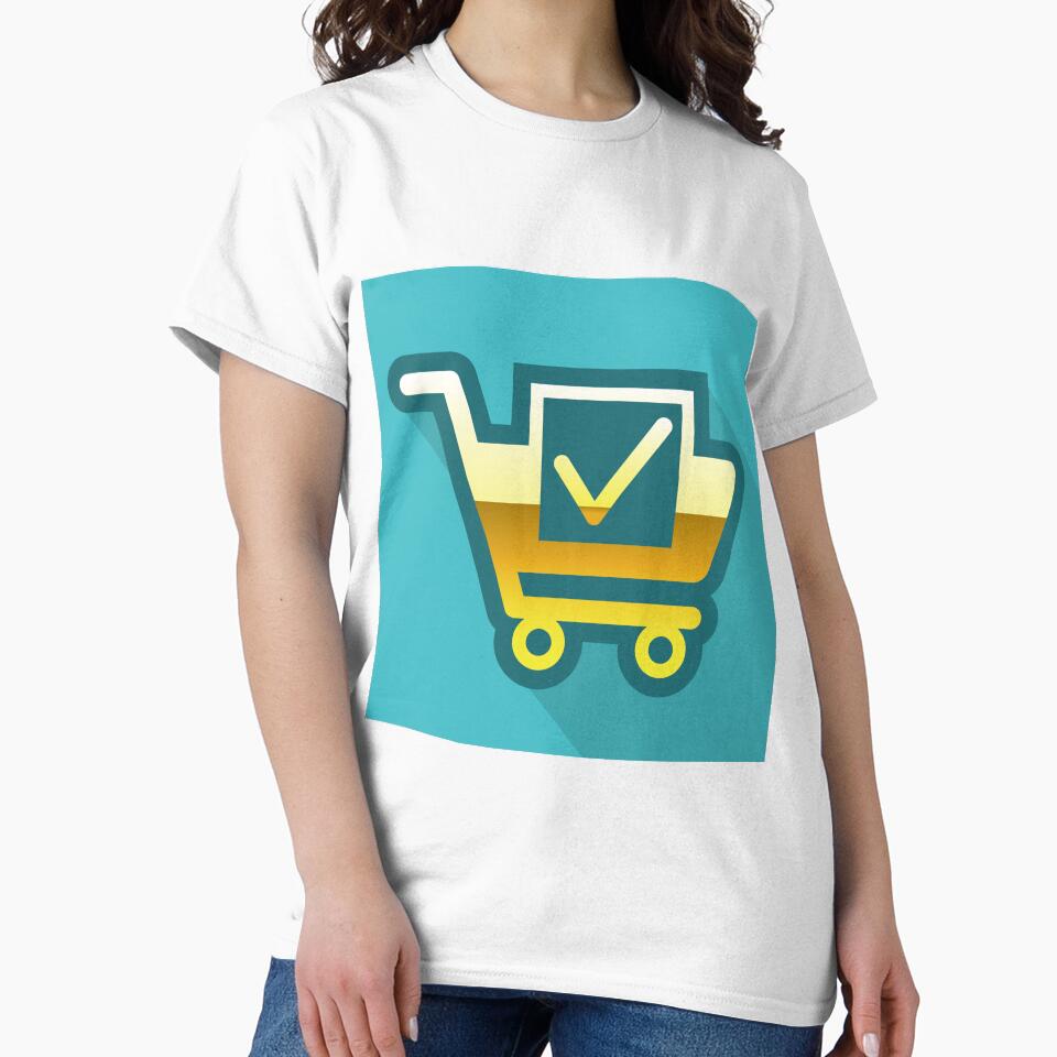 Gold Shopping cart by vectorworks51
