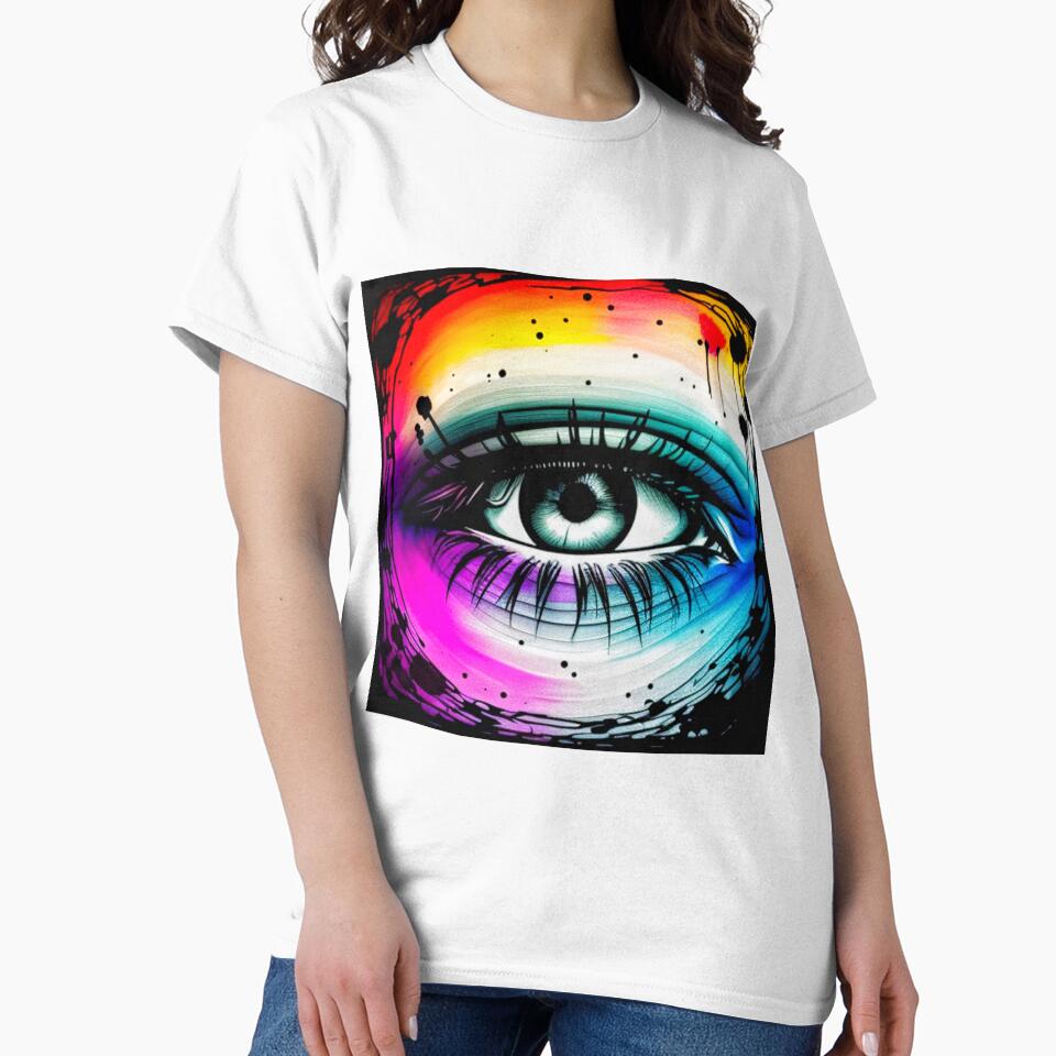 Colorful Eye by Shopping Dude