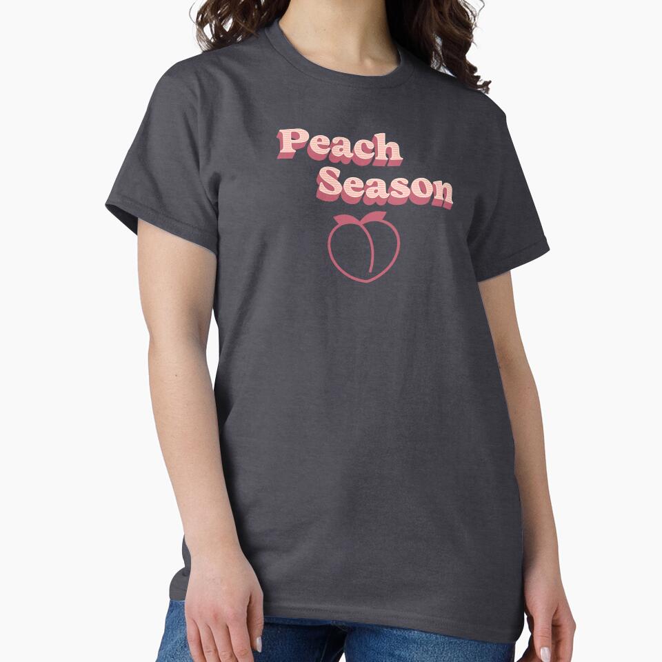 Retro Peach Season Aesthetic by FIREDesignsPOD