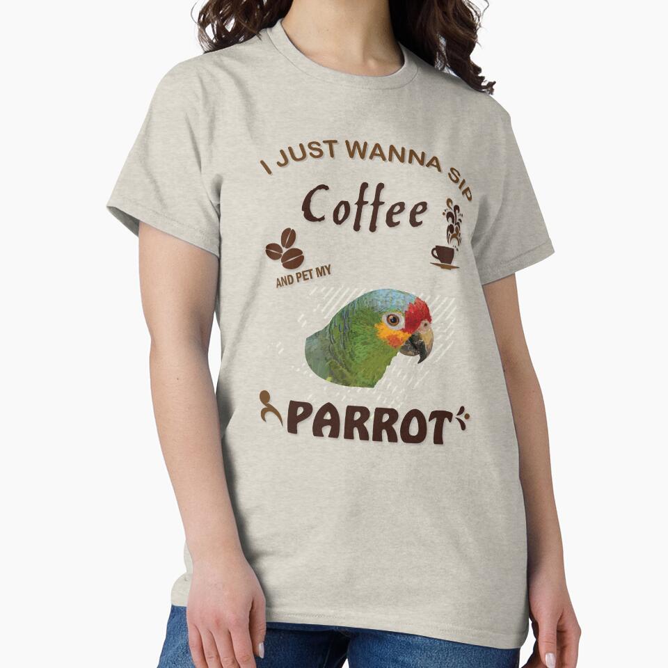 i just wanna sip coffee and pet my parrot by obscurite