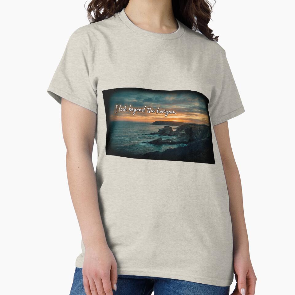 I Look Beyond the Horizon by Wearable Poetry by Shah Thone