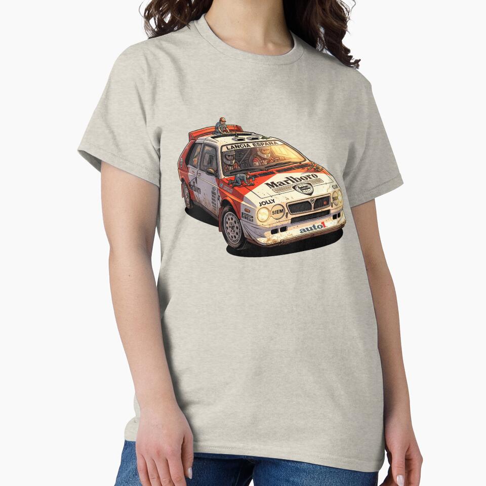 Lancia Delta S4 Group B Art by Racing Art Store