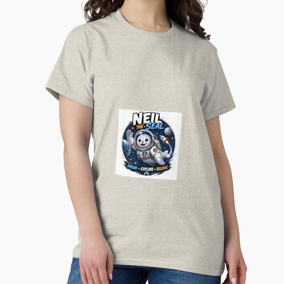 Astronaut neil the seal by Atozproductservices