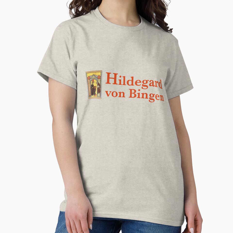 Hildegard von Bingen - Vision and Name Text Design by softbluehum