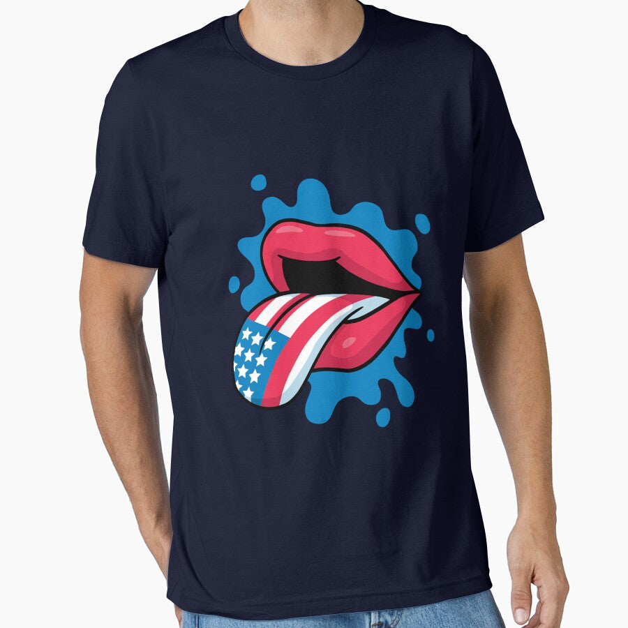 American Flag - Tongue by bennetthuskers
