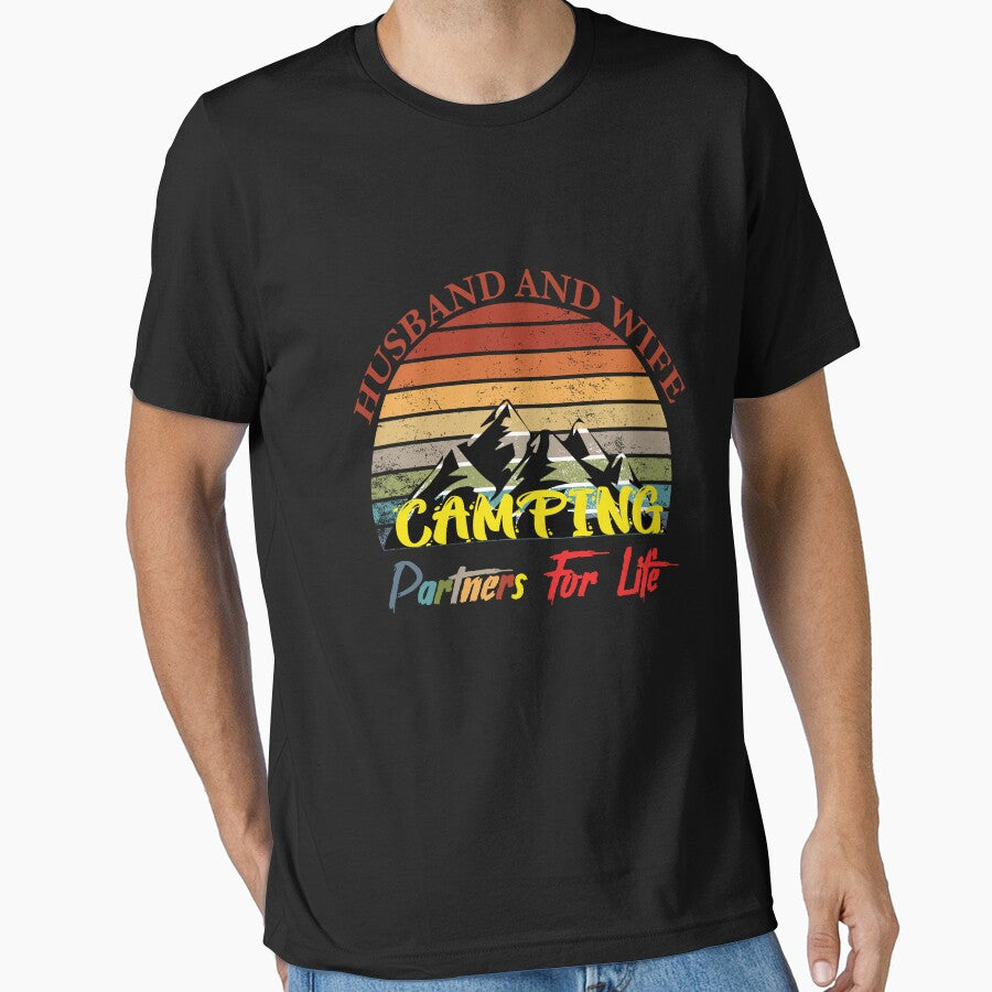 husband and wife camping partners for life by LACHGAROO