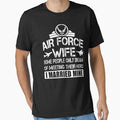 Air Force Wife T Shirt, Dream Of Meeting Their Hero Shirt by Leevinstee