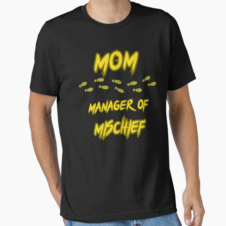 Women Funny Mom Manager of Mischief Fantastic Mama Wizard Magic Mom  Mothers Day by MillionGoal