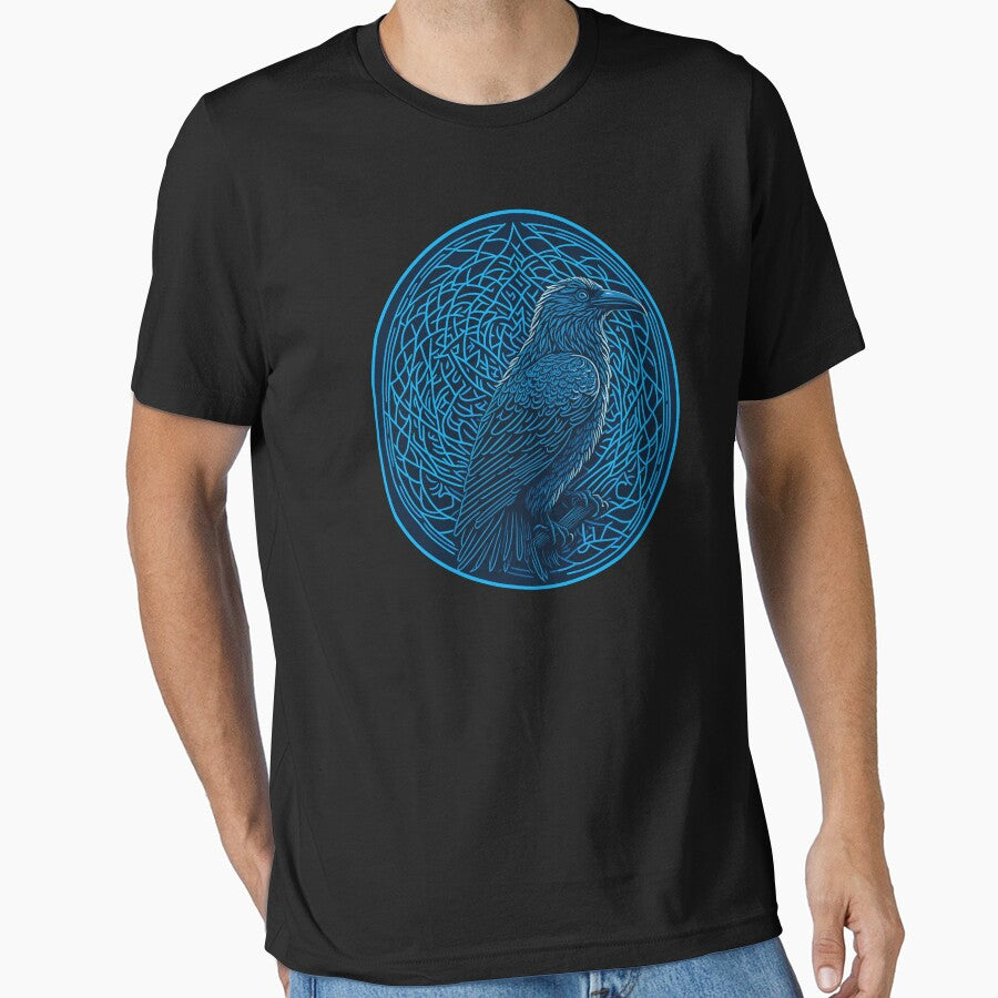 Celtic Raven Illustration by NordicBadger