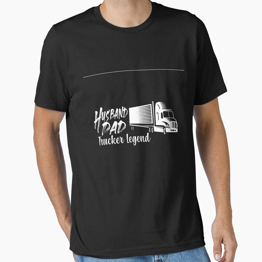 Husband Dad Trucker Legend by Light-On-Style