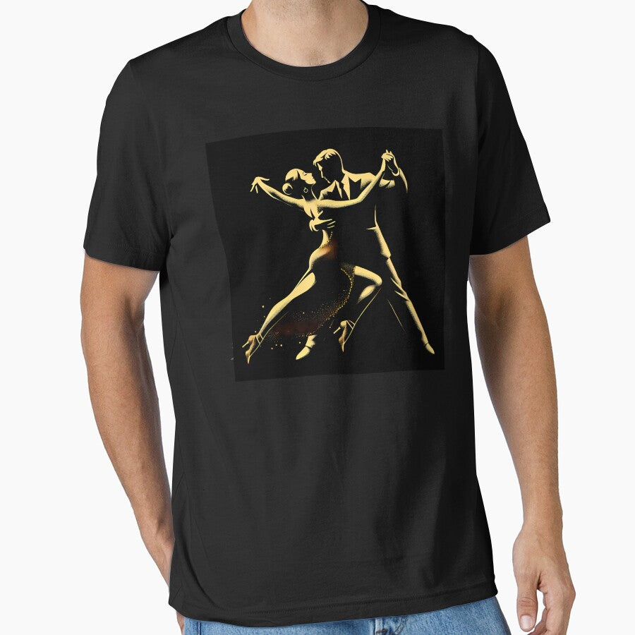 Tango Black / Gold -BLACK SHIRT EDITION by Toms Tee