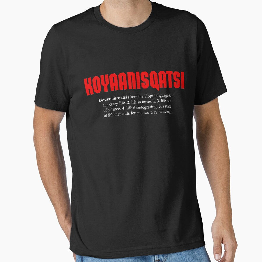 KOYAANISQATSI + definition (white text) by allyosaugh