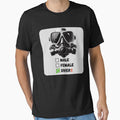 Suba diver for black shirt by Toms Tee