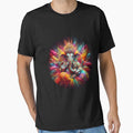 Ganesha pop art Holi festival colorfull by Toms Tee