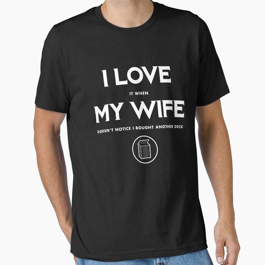I LOVE MY WIFE - Funny MTG Magic Gathering Husband Gift by MerchForMagic