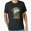 Retro Yosemite National Park USA Vintage Hiking by Vadimwj