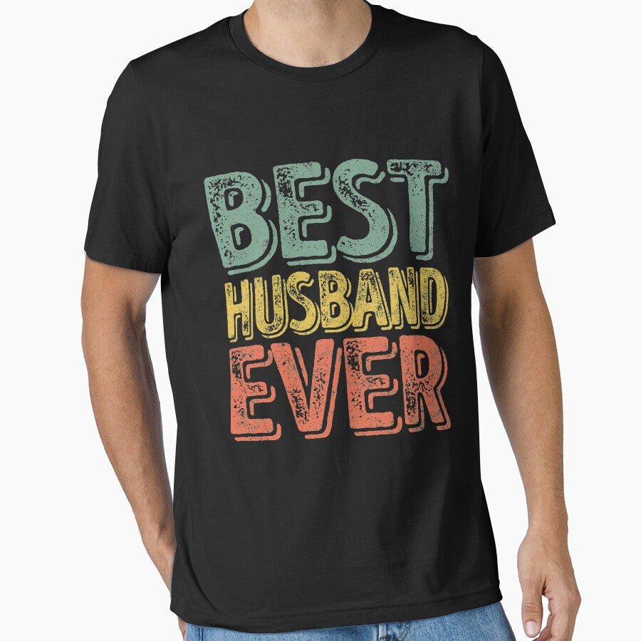 Best Husband Ever Shirt Funny Christmas Gift Father's Day by KuznecovaDesign