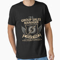 Group Sales Manager T Shirt - What Is Your Superpower Job Gift Item Tee by nutallrosario