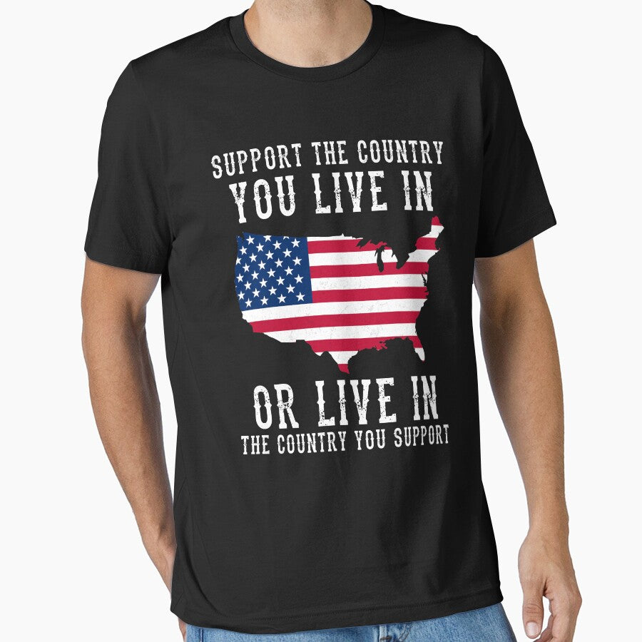Support the Country You Live In Or Live In the Country You Support by desimino