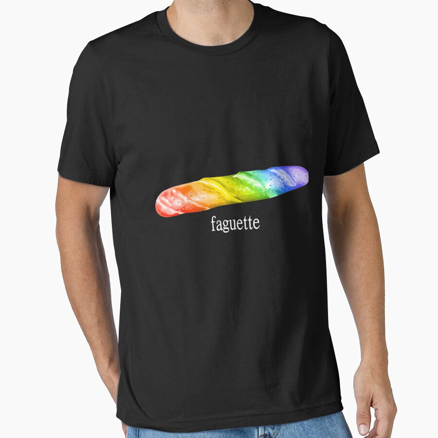 Lgbt Rainbow Baguette Faguette Lgbt Bread by Glendaguera21