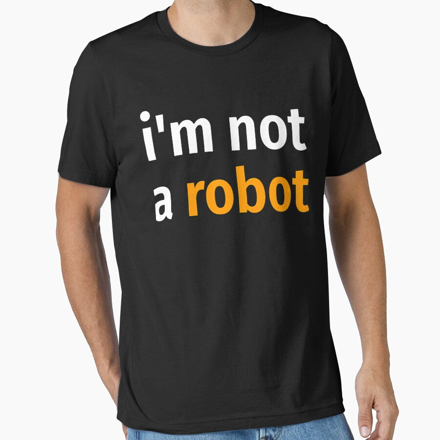 Vintage Photograp Not A Robot Grow With Me Gifts Music Fan by Pykeloknight535