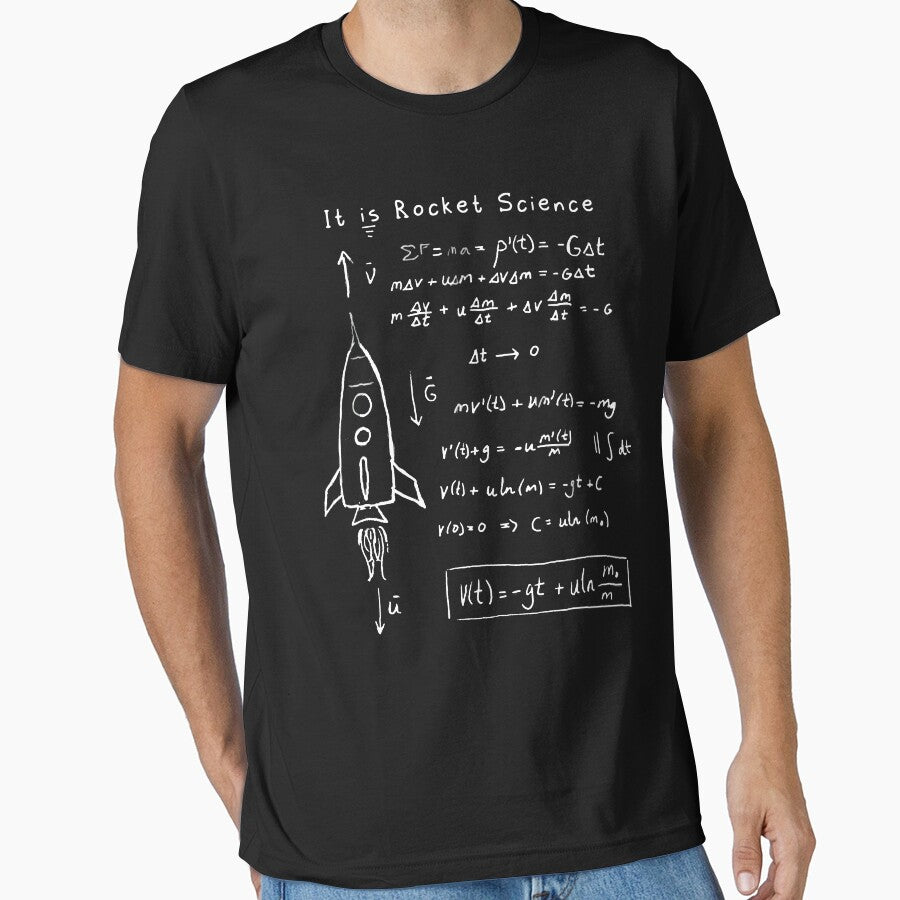 Astrophysics Rocket Aerospace Science Art by MrEddie10