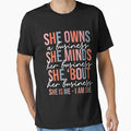 Womens She Owns A Business She Minds Her Business Small Business by FelixPadilla
