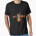 Lets Rock Infinity Gauntlet Tee Infinitytee Rock Music by UnathiNtshaase