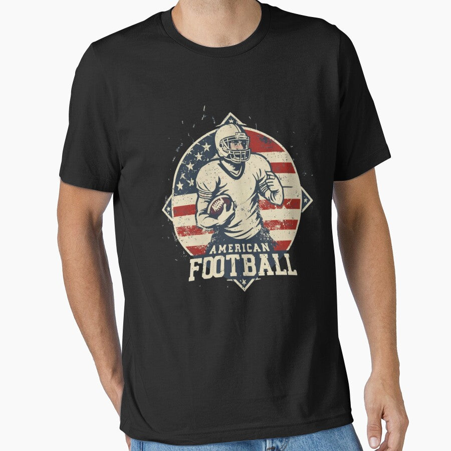 American Football Lover Vintage by Poman9810