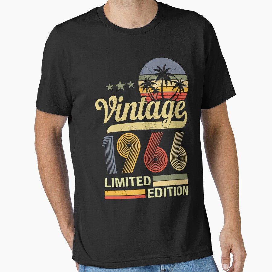 Vintage 1966, 60th Birthday Gift Distressed Design by FernaRoje