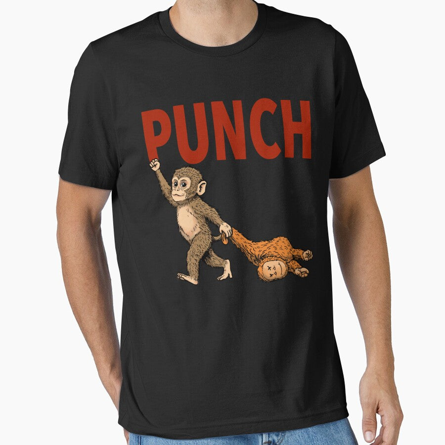 Punch the monkey when life gets you down punch back by VeryEnglishGent