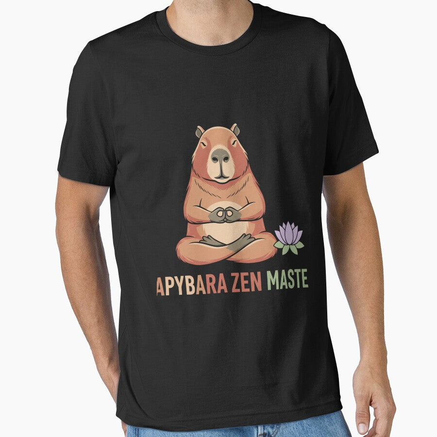 Capybara Zen Master by Merchifyme2000