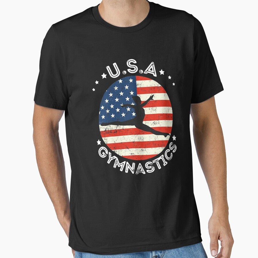 Usa Vintage Gymnastics by Ahmadeshop
