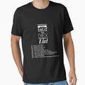 Mom's End Of Day Check List Design by 198tees