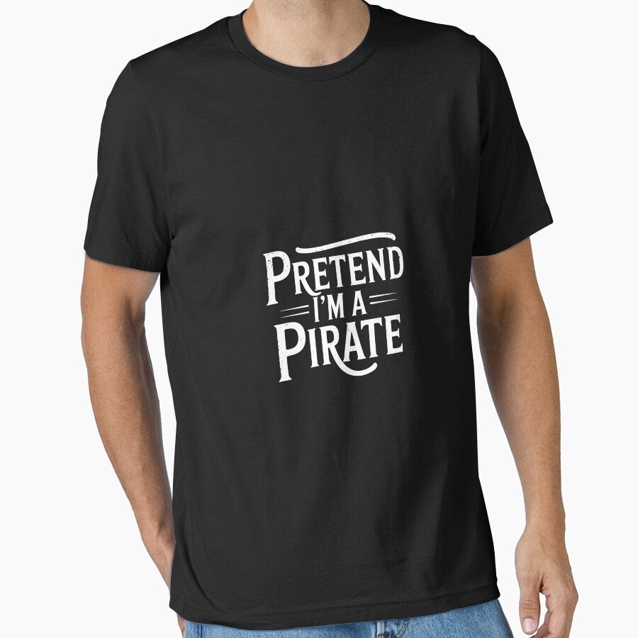 Pretend I'm A Pirate Lazy Halloween Costume by TAYLOROUSDALE