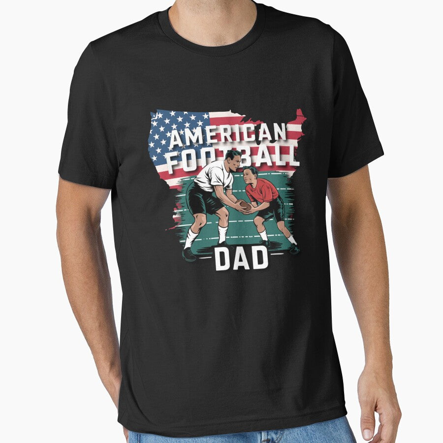 American Football Dad Retro by Poman9810