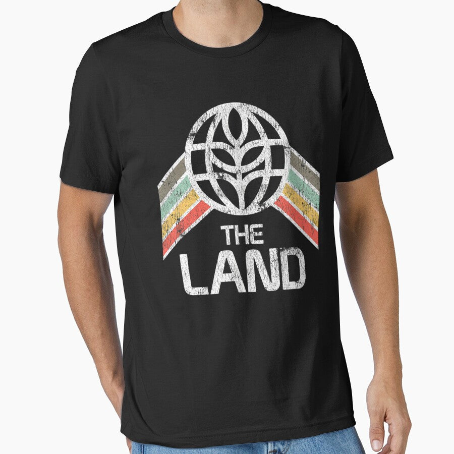 The Land Logo Distressed In Style by stormm77