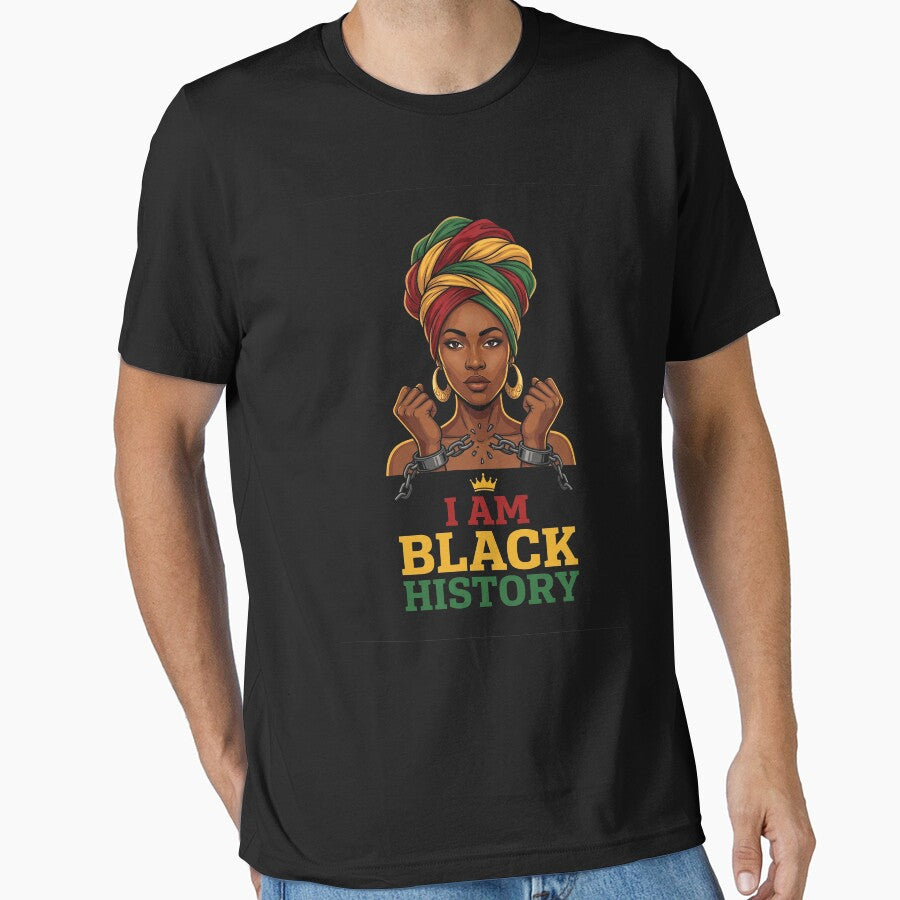 I Am Black History African American Black Pride Empowerment by SofenArt