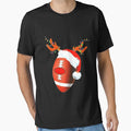 Christmas Football Ball Santa Hat Reindeer Xmas Boys Men by alliancepowerfu