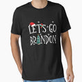 Let's Go Braden Brandon Conservative Anti Liberal Santa Hat T-Shirt by jeanachrpl1